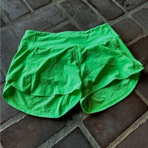 Lululemon Speed Up High Rise Lined Short 4”